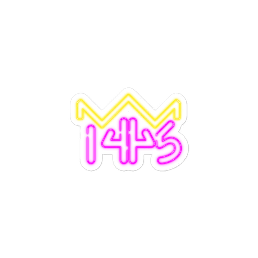 '1445' Sticker (3"x3")