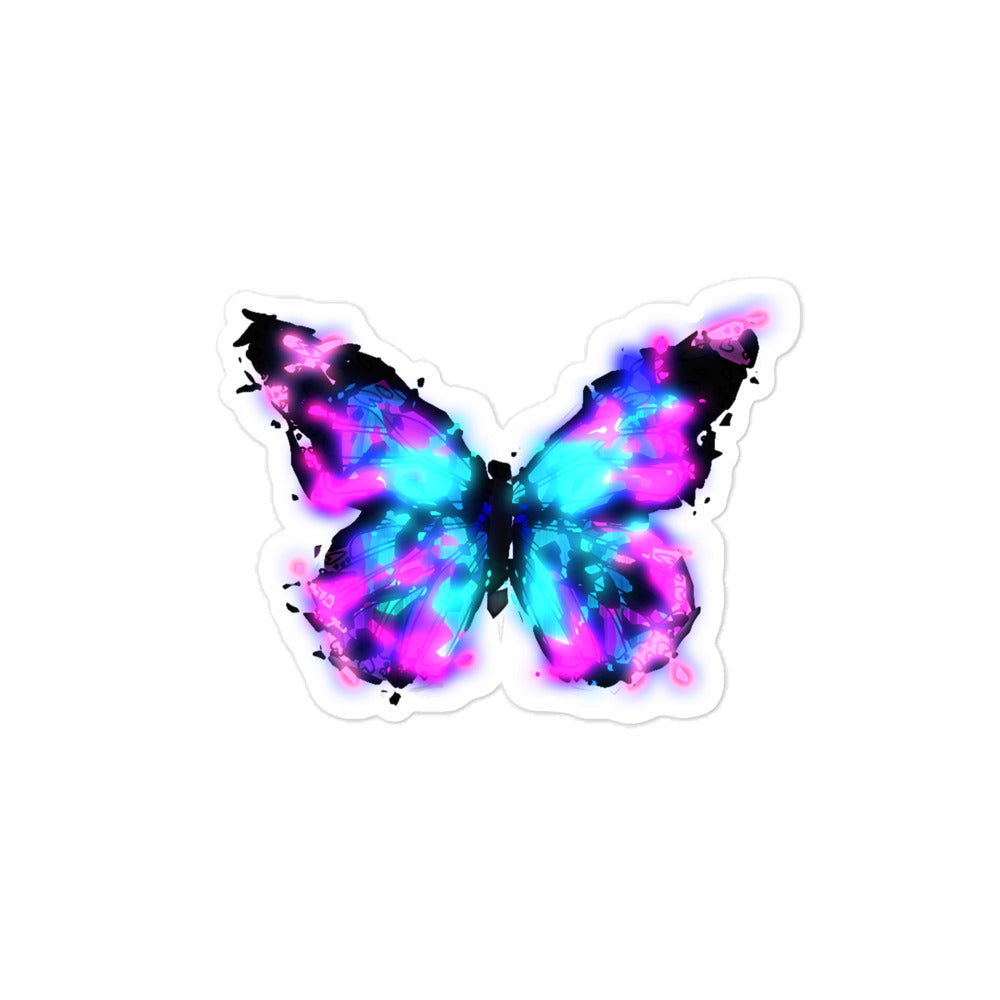 STARLET Butterfly Sticker (4"x4")